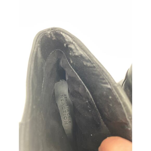 Kenneth Cole women 6.5 M hot step cowboy western black leather ankle boots.. - Picture 4 of 5